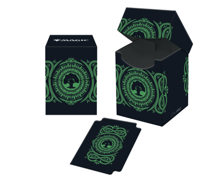 Pudełko na karty Ultra Pro 100+ Deck Box z przekładką Magic: The Gathering - Mana 7 - Forest
