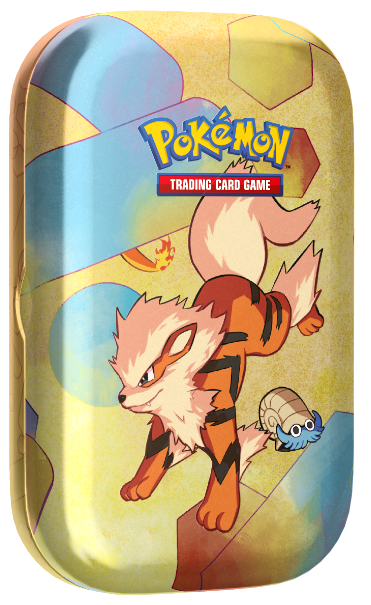 Scarlet and Violet 151 Arcanine - Mini TIN v3 Pokémon TCG 