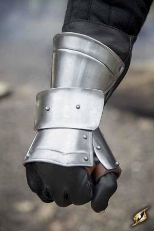 Scout Gauntlets - Polished Steel