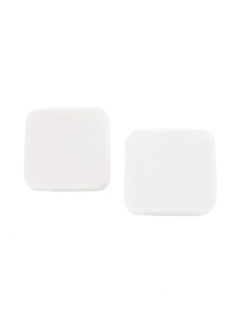 Set of 2 square latex make-up sponges