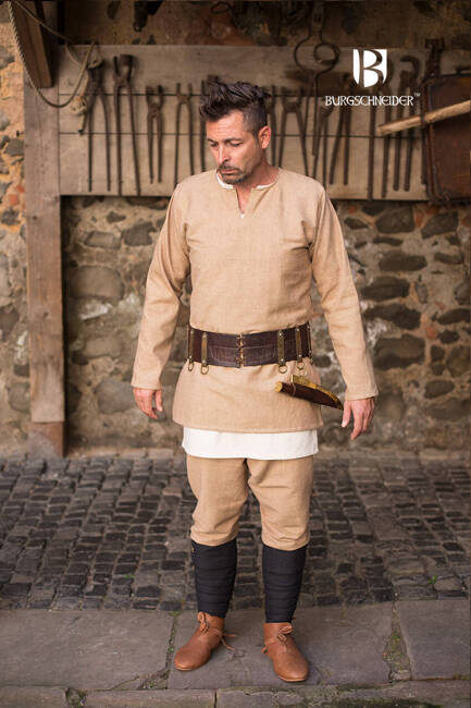 Short tunic Erik - sand