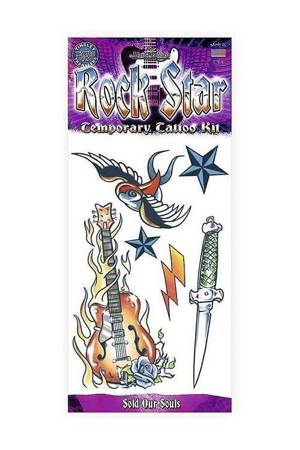 Souls Rock Star Tattoo Kit - tatuaż tymczasowy