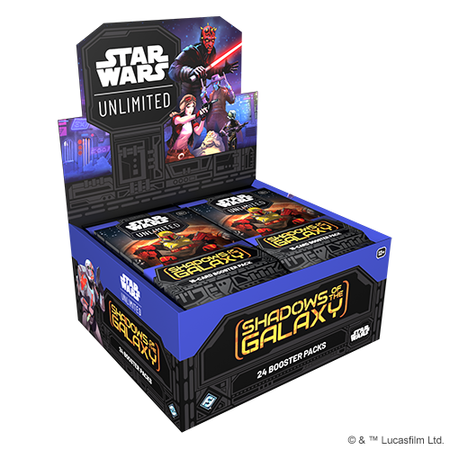 Star Wars: Unlimited - Shadows of the Galaxy - Booster Box (24 boostery)