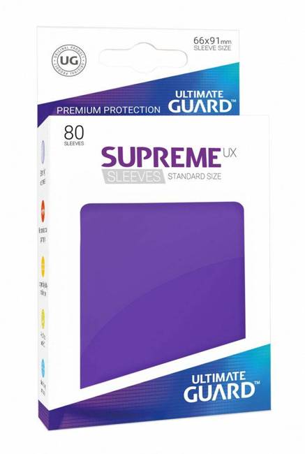 Supreme UX Sleeves Standard Size Purple (80)