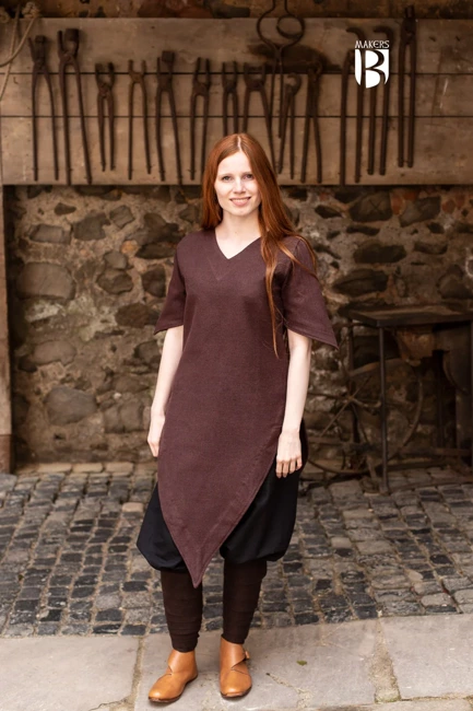 Tunic Laylin - Brown - tunika elficka