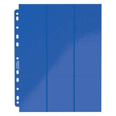 UG 18-Pocket Side-Loading Supreme Pages Standard Size Blue 10 szt.
