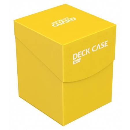 UG Deck Case 100+ Standard Size Yellow