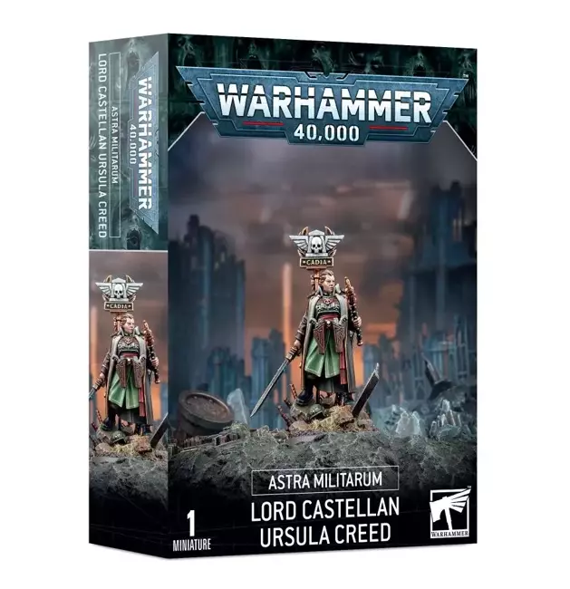 Warhammer 40000: Astra Militarum Lord Castellan Ursula Creed