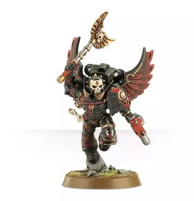 Warhammer 40000: Blood Angels Chaplain with Jump Pack