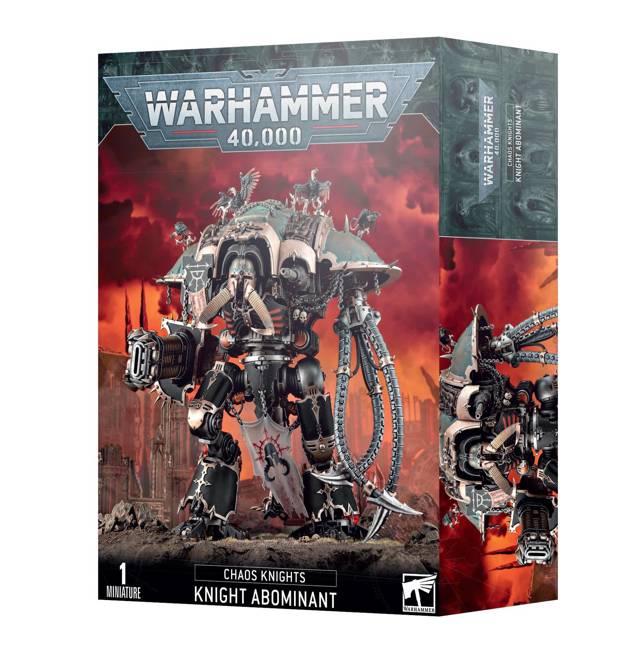 Warhammer 40000: Chaos Knights Knight Abominant