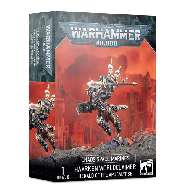 Warhammer 40000: Chaos Space Marines Haarken Worldclaimer, Herald of the Apocalypse