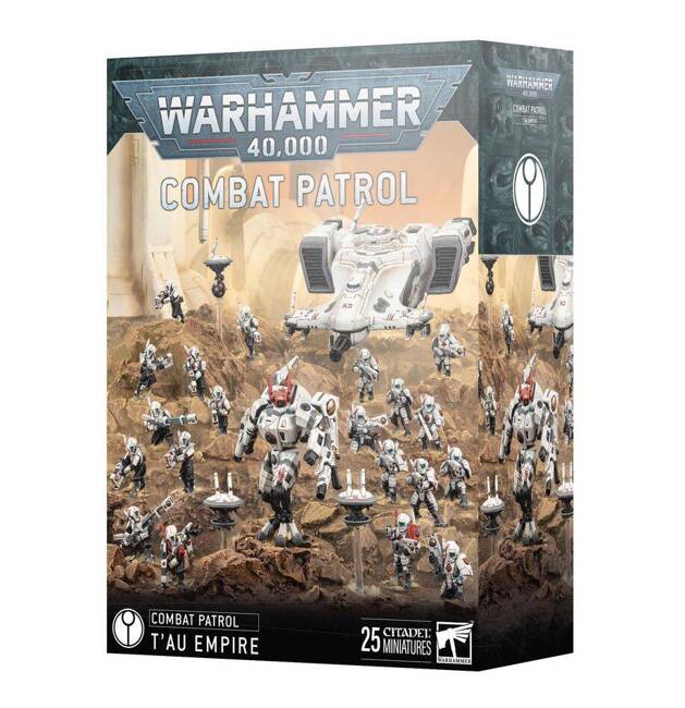 Warhammer 40000: Combat Patrol T'au Empire (25 modeli)