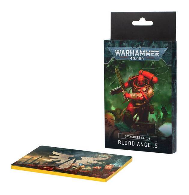 Warhammer 40000: Datasheet Cards Blood Angels