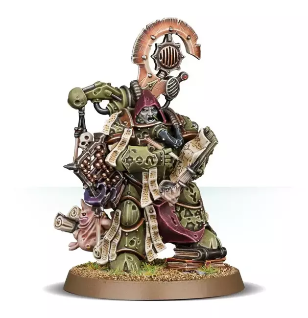 Warhammer 40000: Death Guard Scribbus Wretch, the Tallyman