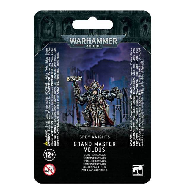 Warhammer 40000: Grey Knights Grand Master Voldus