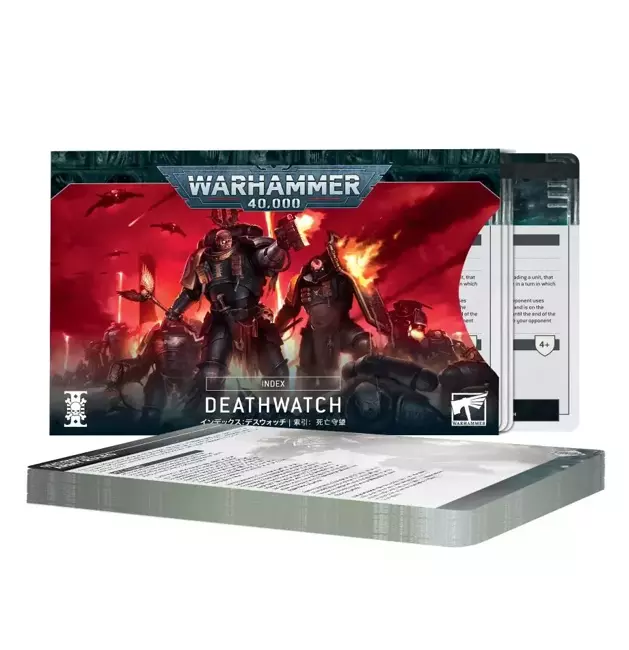 Warhammer 40000: Index Cards Deathwatch