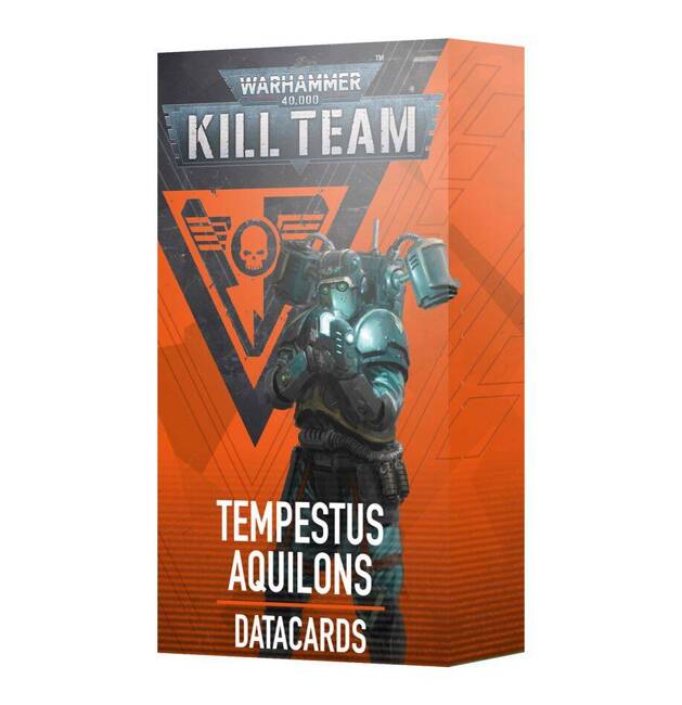 Warhammer 40000: Kill Team Datacards Tempestus Aquilons (2024)