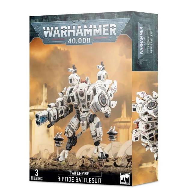 Warhammer 40000: T'au Empire XV104 Riptide Battlesuit