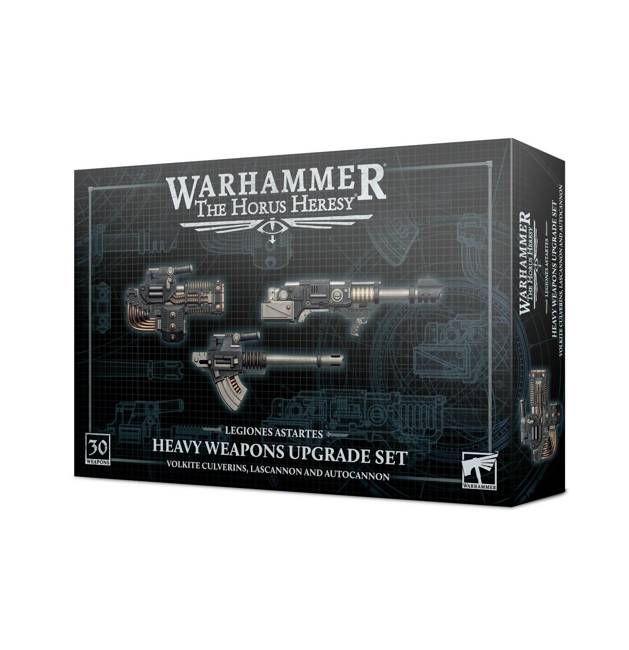 Warhammer The Horus Heresy: Legiones Astartes Heavy Weapons Upgrade Set Volkite Culverins, Lascannons, and Autocannons