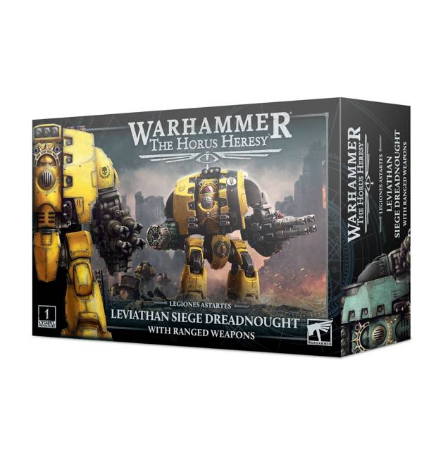 Warhammer The Horus Heresy: Legiones Astartes Leviathan Siege Dreadnought with Ranged Weapons