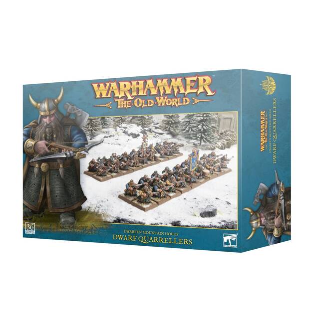 Warhammer: The Old World Dwarfen Mountain Holds Quarrelers / Thunderers