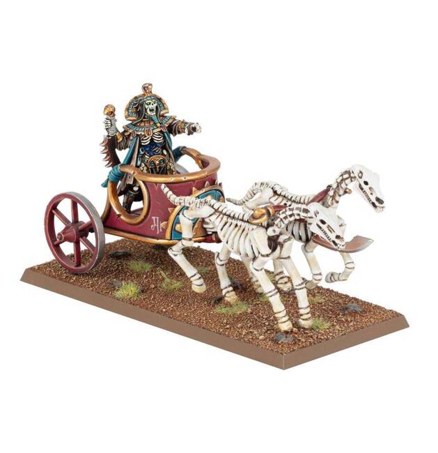 Warhammer: The Old World Tomb Kings of Khemri Tomb King on Chariot