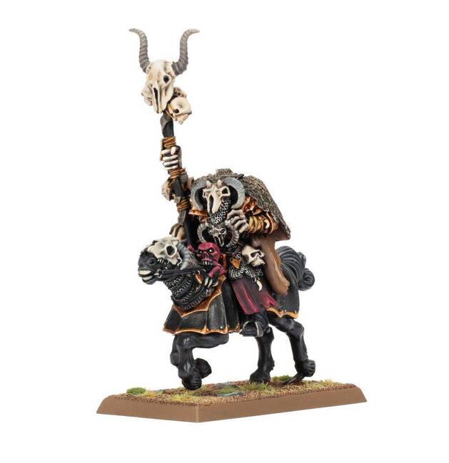 Warhammer The Old World: Warriors of Chaos Sorcerer of Chaos on Chaos Steed