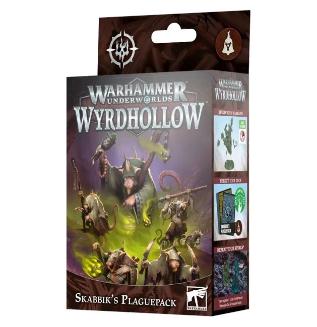 Warhammer Underworlds: Wyrdhollow Skabbik's Plaguepack [Poprzednia edycja] 