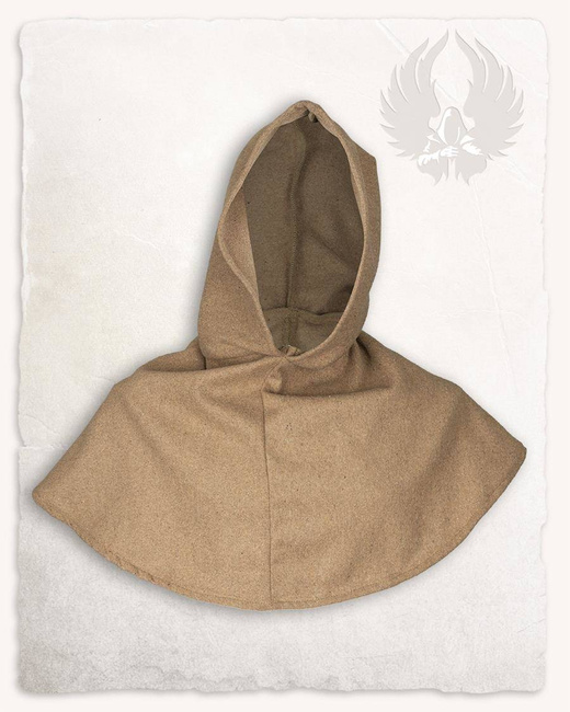 Wolfram Hood Wool Sand - kaptur wełniany